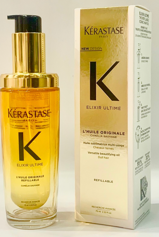 Kerastase Elixir Ultime Refillable Hair Oil 2.53oz 75ml