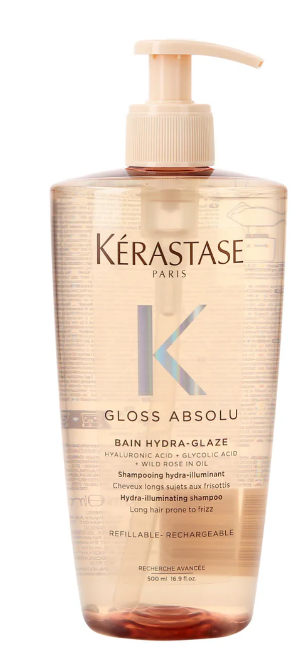 Kerastase Gloss Absolu Bain Hydra Glaze Anti Frizz Shampoo - 8.5 oz