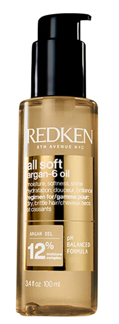 Redken All Soft Argan 6 Hair Oil 3.4 oz / 100 ml