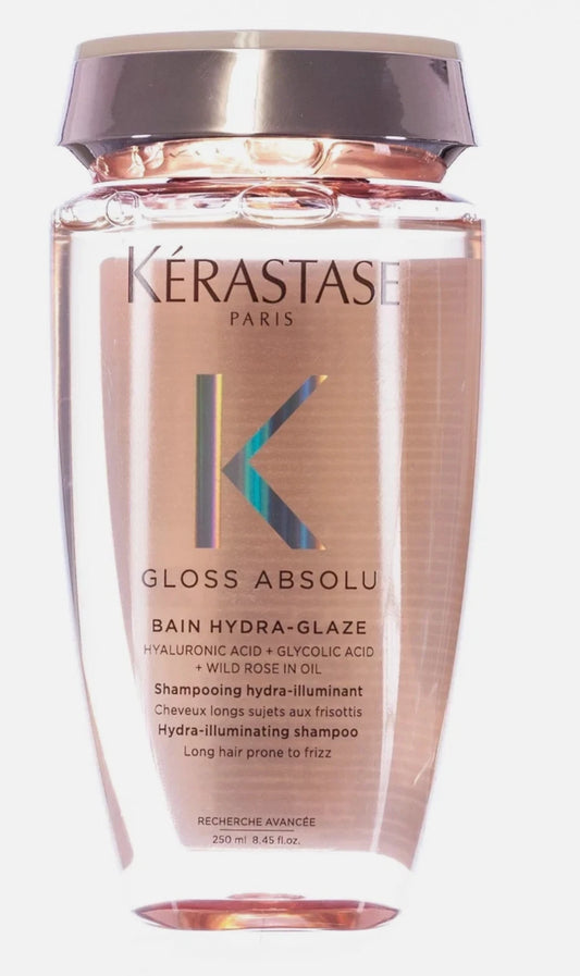Kerastase Gloss Absolu Bain Hydra Glaze Anti Frizz Shampoo - 8.5 oz